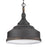 Golden Lighting Keating 3 Light Pendant, Antique Black Iron