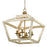 Golden Lighting Haiden 6 Light Pendant, Burnished Chestnut - 0839-6BC