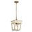 Golden Lighting Haiden 1 Light Mini Pendant, Burnished Chestnut