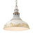 Golden Lighting Kinsley 1 Light Large Pendant, Steel