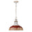 Golden Lighting Kinsley 1 Light Large Pendant, Steel