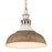 Golden Lighting Kinsley 1 Light Large Pendant, Steel