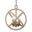 Golden Lighting Marina 3-Light Pendant, Burnished Chestnut - 0868-3PBC