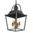 Golden Lighting Christoff 4 Light Pendant, Antique Black Iron