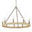 Golden Lighting Yates 9 Light Chandelier, Burnished Chestnut