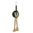 Golden Lighting Marissa 1 Light Wall Sconce, Matte Black