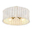 Golden Lighting Erma 3-Light Semi Flush Mount