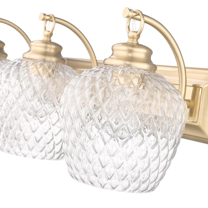 Golden Lighting Adeline 3-Light Vanity Light