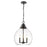 Golden Lighting Ariella 3 Light Pendant/Hammered Clear