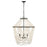 Golden Lighting Haven 3 Light Pendant, Antique Black Iron