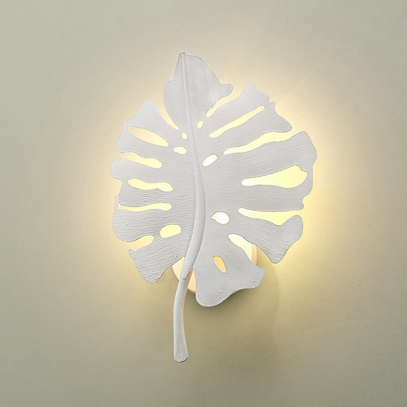 Golden Lighting Aruba 1 Light Wall Sconce, Textured White Plaster