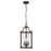 Golden Lighting Payton 3-Light Pendant, Bronze/Clear Glass