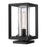 Golden Lighting Smyth 1-Light Outdoor Pier Mount, Black