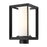 Golden Lighting Smyth 1-Light Outdoor Post Light, Black