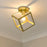 Golden Lighting Cassio 1 Light Flush Mount