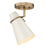 Golden Lighting Reeva Semi Flush Mount, Brass