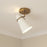 Golden Lighting Reeva Semi Flush Mount, Brass