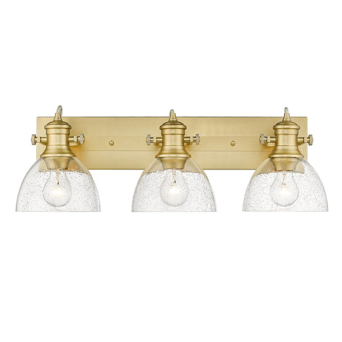 Golden Lighting Hines 3 Light Bath Vanity, Bronze