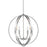 Golden Lighting Colson PW 6 Light Chandelier, Pewter - 3167-6PW