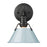 Golden Lighting Orwell BLK 1 Light Wall Sconce, Black/Seafoam - 3306-BA1BLK-SF