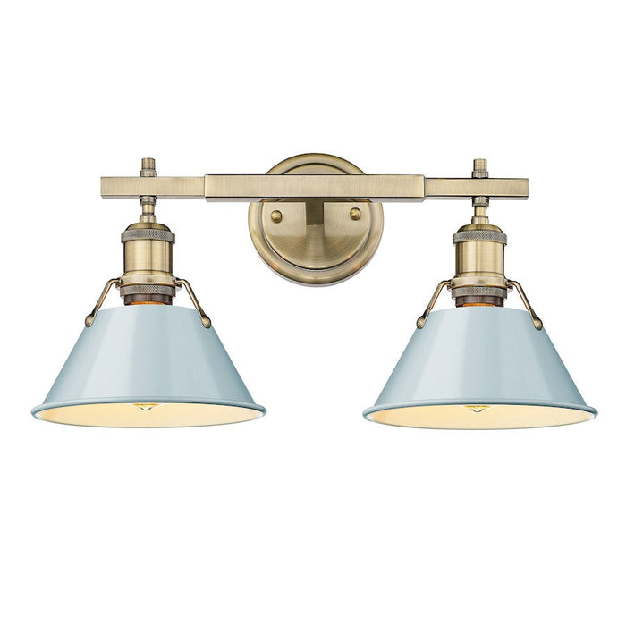 Golden Lighting Orwell 2 Light Bath Vanity