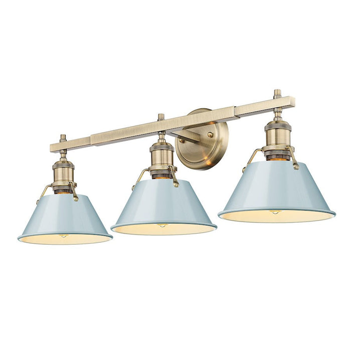 Golden Lighting Orwell 3 Light Bath Vanity