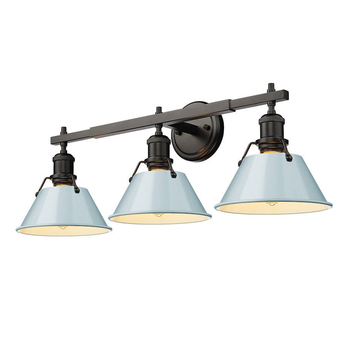 Golden Lighting Orwell 3 Light Bath Vanity