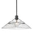 Golden Lighting Kepler 1 Light Medium Pendant, Black/Water