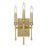 Golden Lighting Landon BCB 3 Light Wall Sconce, Bronze - 3509-WSCBCB