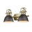 Golden Lighting Duncan 2 Light Bath Vanity,Â Brass/Bronze - 3602-BA2AB-RBZ