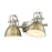 Golden Lighting Duncan 2 Light Bath Vanity, Pewter