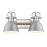 Golden Lighting Duncan 2 Light Bath Vanity, Pewter