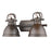 Golden Lighting Duncan 2 Light Bath Vanity, Rubbed Bronze