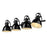 Golden Lighting Duncan 4-Light Vanity Light, Matte Black