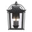 Golden Lighting Brigham Outdoor Wall Sconce, Natural Black