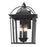 Golden Lighting Brigham Outdoor Wall Sconce, Natural Black