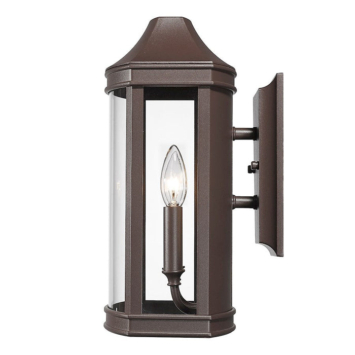 Golden Lighting Cohen 2 Light Outdoor Wall Mount, Bronze