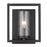 Golden Lighting Marco 1 Light Wall Sconce, Matte Black