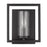 Golden Lighting Marco 1 Light Wall Sconce, Matte Black