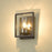 Golden Lighting Marco 1 Light Wall Sconce, Matte Black