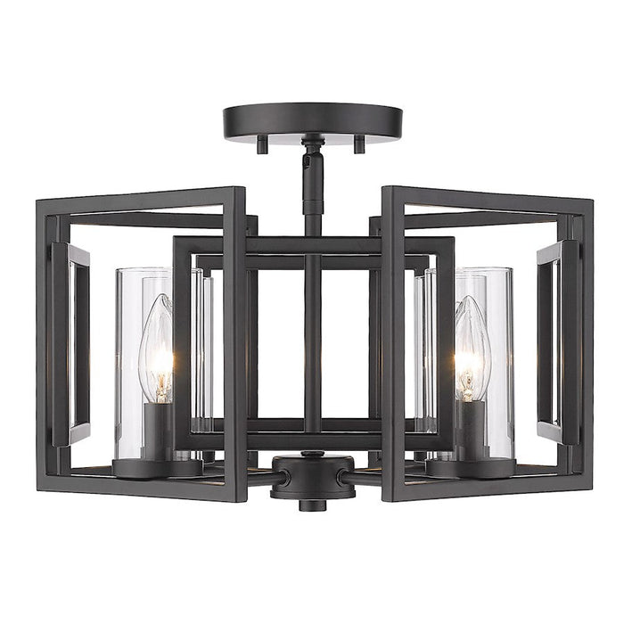 Golden Lighting Marco 4 Light Flush Mount