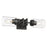 Golden Lighting Tribeca 2 Light Wall Sconce, Matte Black