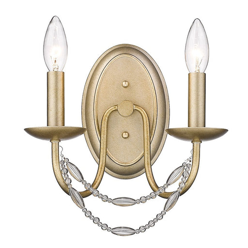 Golden Lighting Mirabella 2 Light Wall Sconce