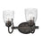 Golden Lighting Parrish 2 Light Bath, Rubbed Bronze/Seeded