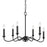 Golden Lighting Tierney Linear Pendant, Matte Black