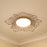 Golden Lighting Yasmin 1 Light Flush Mount