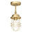 Golden Lighting Seaport 1 Light Wall Sconce, Bronze