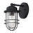 Golden Lighting Seaport 1-LT 9.25" Outdoor Sconce, Black UV/Cage - 9808-OWSNB-SD