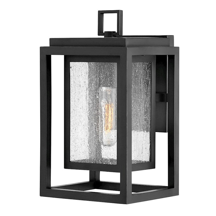 Hinkley Lighting Republic 1 Light 12" Outdoor Wall Mount, Black - 1000BK