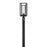 Hinkley Lighting Republic Outdoor 1-LT Post/Pier, Black/Clear - 1001BK-LL